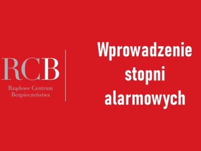 RCB - stopnie alarmowe