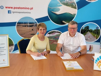 podpisanie umów Kultura tu i teraz