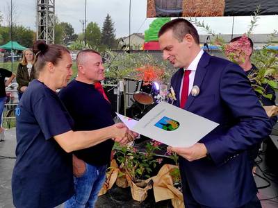 Wręczenie nagród w konkursie "Piękna Wieś" Piękna Posesja"