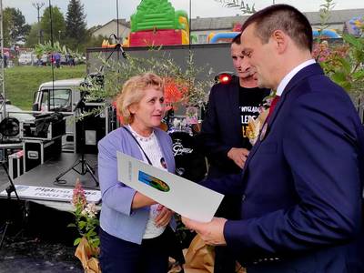 Wręczenie nagród w konkursie "Piękna Wieś" Piękna Posesja"