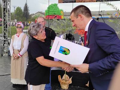Wręczenie nagród w konkursie "Piękna Wieś" Piękna Posesja"