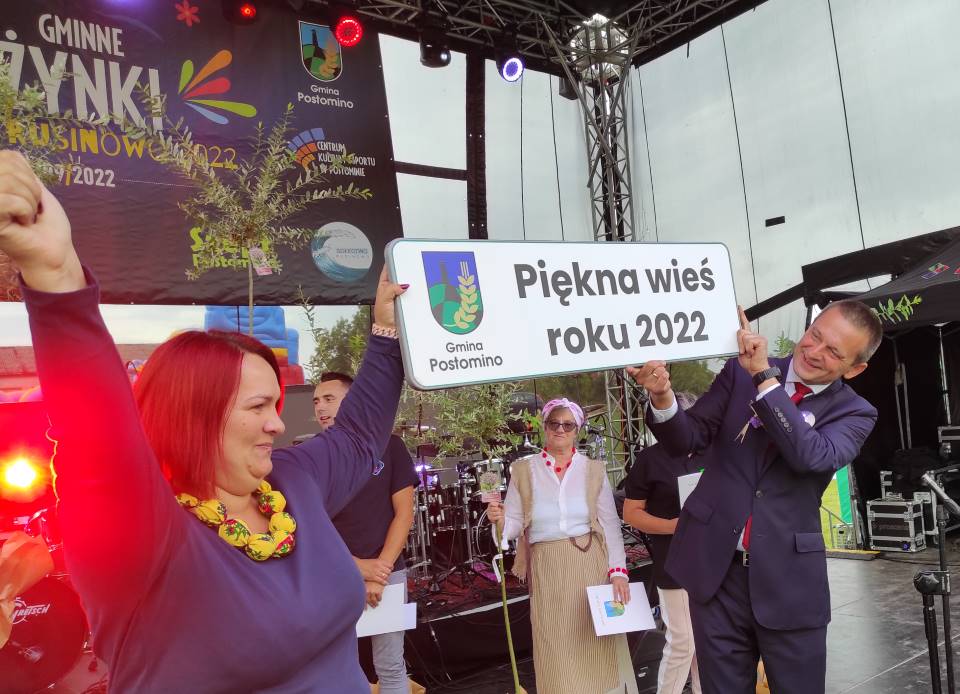 Wręczenie nagród w konkursie "Piękna Wieś" Piękna Posesja"