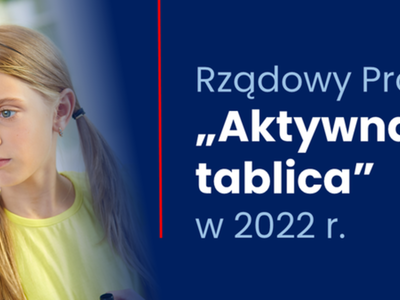 Ulotka &quot;Aktywna tablica&quot;