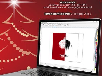 Plakat konkursu na &quot;Kartkę Bożonarodzeniową&quot;