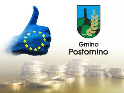 Logo Unia Europejska Gmina Postomino