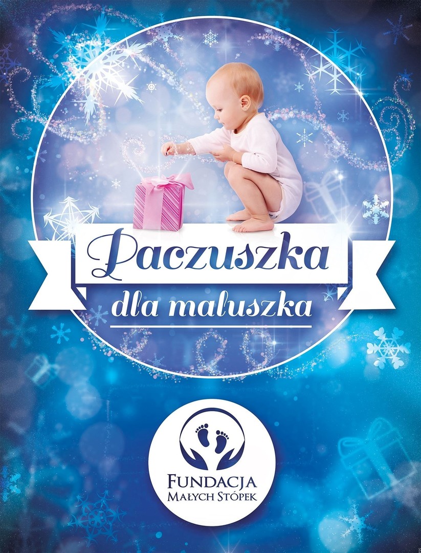 Paczuszka dla maluszka - plakat