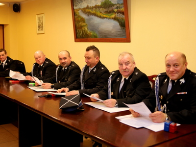 Podpisanie umów z ochotnikami z OSP