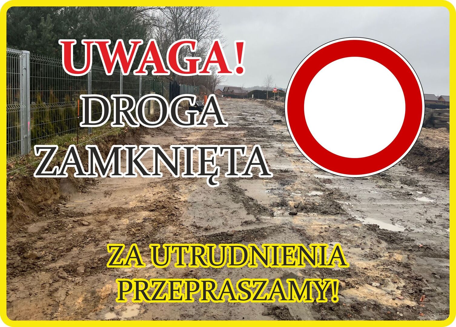 Droga zamknięta
