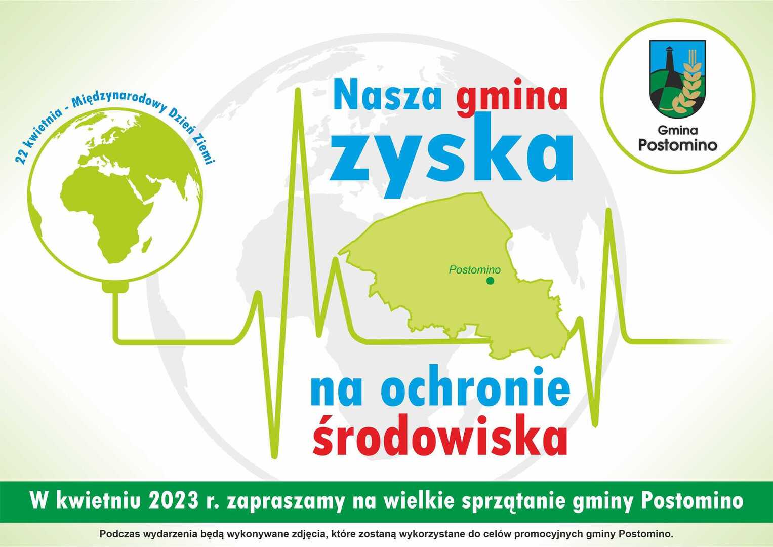 Plakat "Nasza Gmina Zyska na Ochronie Środowiska"