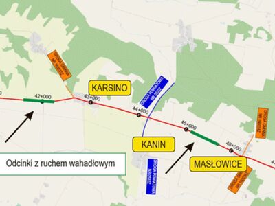 Mapa droga wojewódzka 203