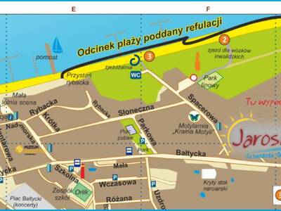 plan Jarosławca - odcinek