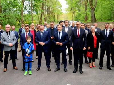 Oficjalne otwarcie Staniewice - Nosalin - Wrześnica