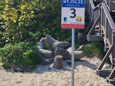 Wyjście z plaży nr 3