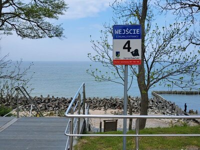 Wejście na plażę nr 4