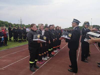 Powiatowe Zawody Sportowo - Pożarnicze