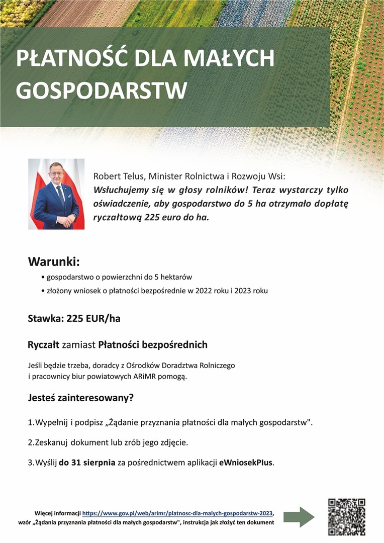 Plakat informacyjny
