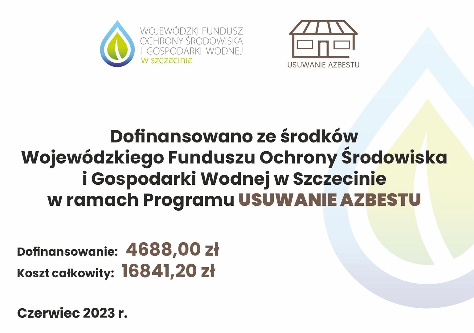 tablica dofinansowanie