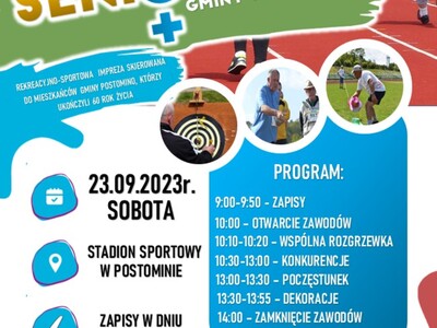 Plakat Seniorada 2023