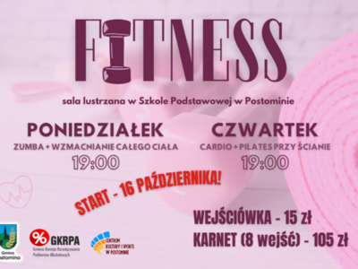 Plakat fitness
