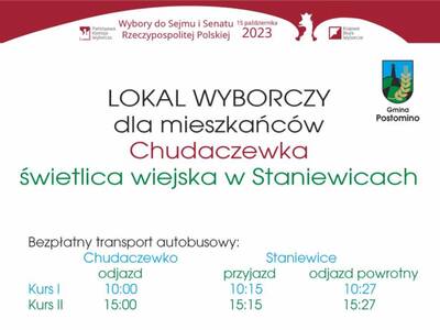 Informacja dot. lokalu wyborczego