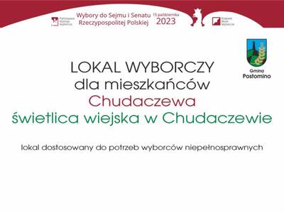 Informacja dot. lokalu wyborczego