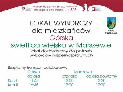 Informacja dot. lokalu wyborczego