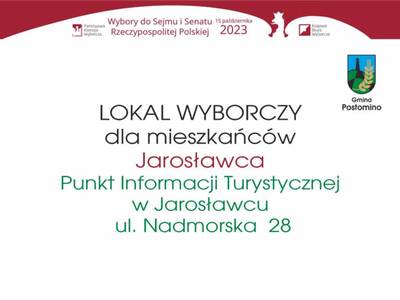 Informacja dot. lokalu wyborczego