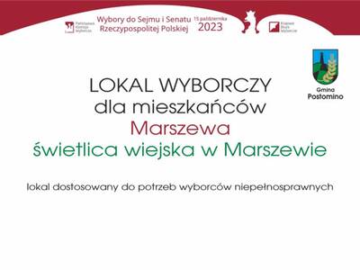 Informacja dot. lokalu wyborczego