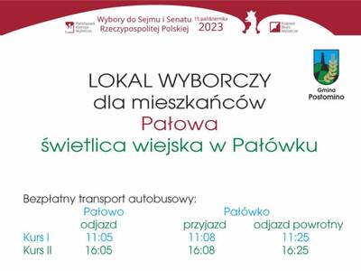 Informacja dot. lokalu wyborczego