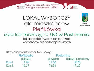 Informacja dot. lokalu wyborczego