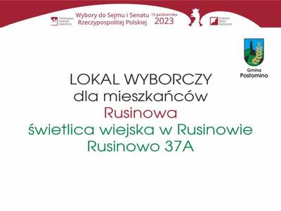 Informacja dot. lokalu wyborczego