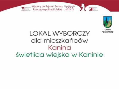 Informacja dot. lokalu wyborczego