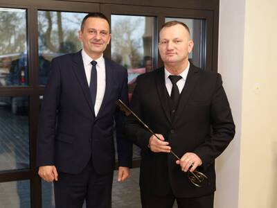 Otwarcie świetlicy wiejskiej w Łącku
