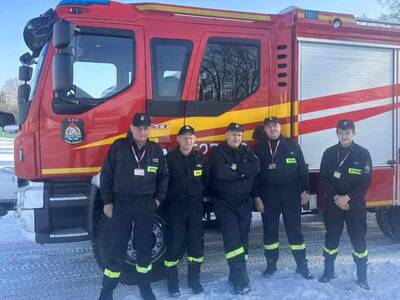 nowy wóz bojowy OSP Pałówko