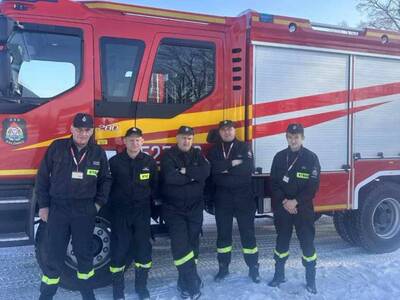 nowy wóz bojowy OSP Pałówko