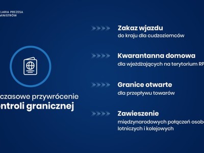 Informacja z kancelarii Premiera