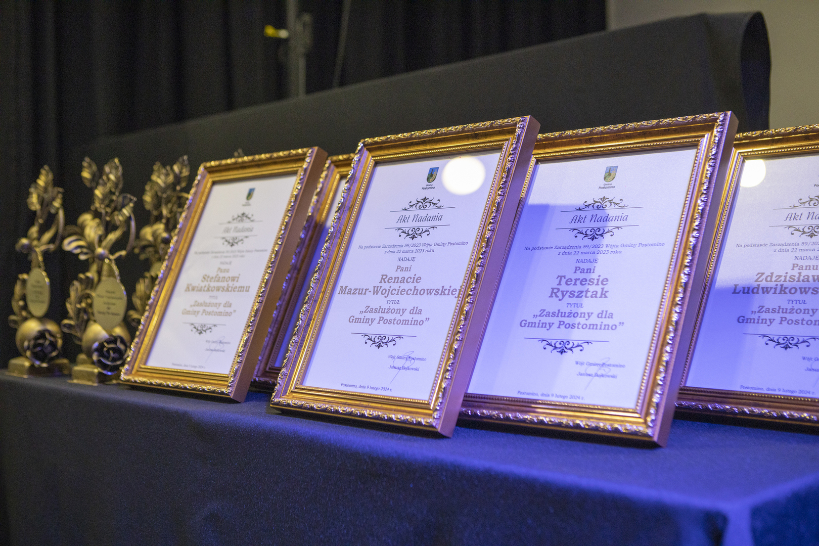 Gala "Zasłużony dla Gminy Postomino"