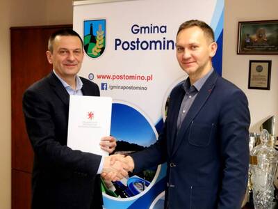 Podpisanie umowy Wójta z Marszałkiem