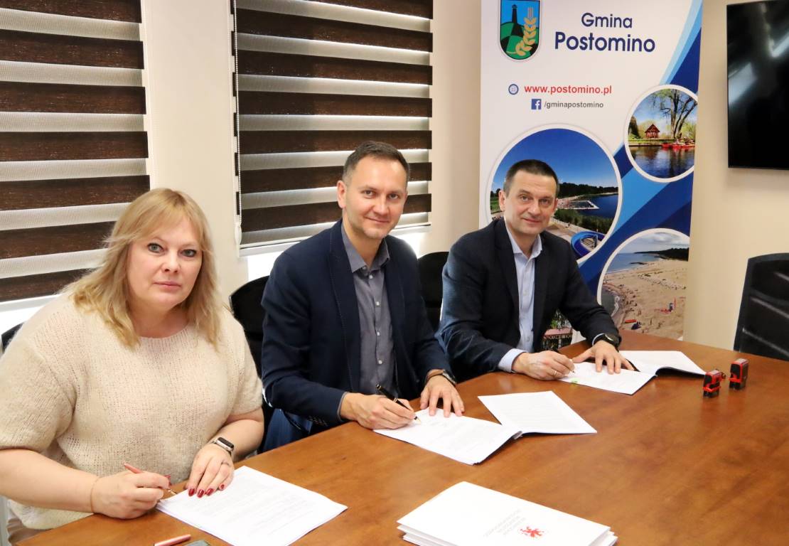 Podpisanie umowy Wójta z Marszałkiem