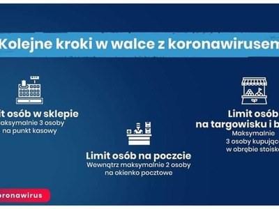 kroki w walce z koronawirusem