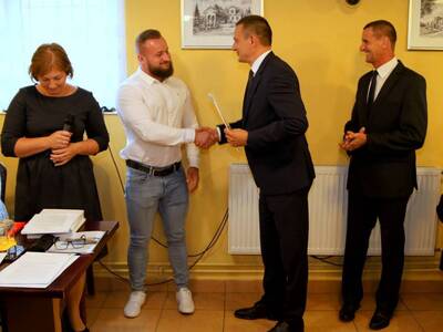 Wręczenie nagród dla sportowców
