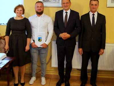 Wręczenie nagród dla sportowców
