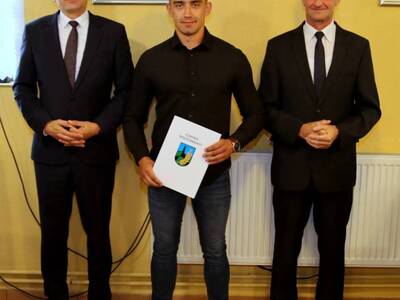 Wręczenie nagród dla sportowców