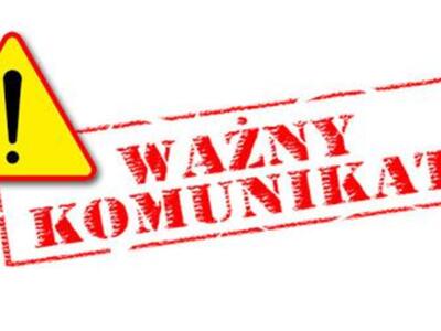 Ważny Komunikat