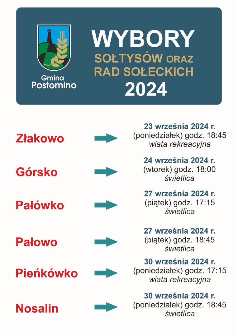 terminy zebrań wiejskich