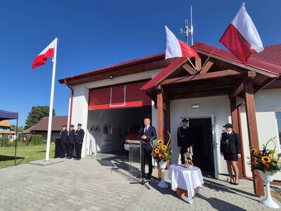 Otwarcie remizy OSP  w Pieszczu