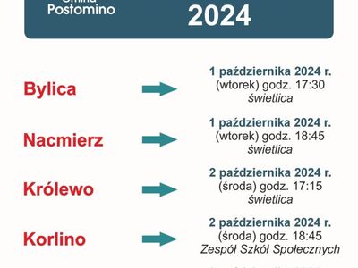 terminy zebrań wiejskich