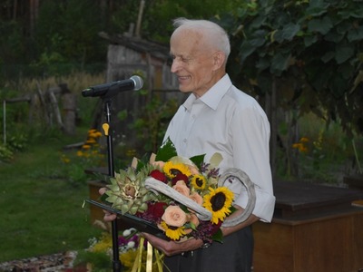 Stanisław Popek podczas wypowiedzi 