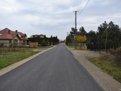 Droga wybudowana ze środków Funduszu Dróg Samorządowych
