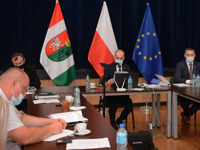 Sesja absolutoryjna w gminie Pysznica - sala widowiskowa w Domu Kultury w Pysznicy